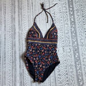 Boden Floral swimsuit - 6 long
